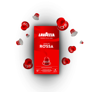 Lavazza Nespresso® Aluminiumkapsel - Qualitá Rossa 30 Kapseln